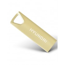 Memoria USB Hyundai Bravo Deluxe, 16GB, USB 2.0, Oro - Envío Gratis