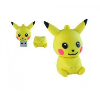 Memoria USB Levydal Pikachu, 16GB, USB 2.0, Negro/Rojo/Amarillo - Envío Gratis