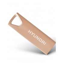 Memoria USB Hyundai Bravo Deluxe, 16GB, USB 2.0, Oro Rosado - Envío Gratis