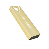 Memoria USB Hyundai Bravo Deluxe, 8GB, USB 2.0, Oro - Envío Gratis