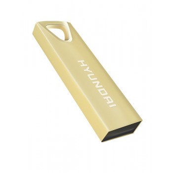 Memoria USB Hyundai Bravo Deluxe, 8GB, USB 2.0, Oro - Envío Gratis