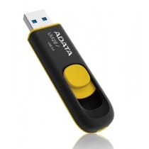 Memoria USB Adata DashDrive UV128, 16GB, USB 3.0, Negro/Amarillo - Envío Gratis