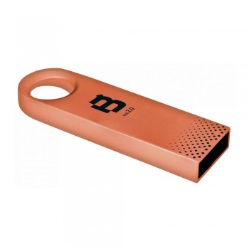 Memoria USB Blackpcs MU2108, 8GB, USB 2.0, Bronce - Envío Gratis