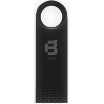 Memoria USB Blackpcs MU2108, 16GB, USB 2.0, Negro - Envío Gratis