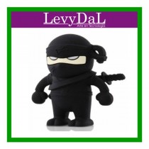 Memoria USB LevyDal Ninja, 16GB, USB 2.0, Negro - Envío Gratis