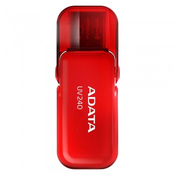 Memoria USB Adata UV240, 8GB, USB 2.0, Rojo - Envío Gratis