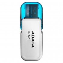 Memoria USB Adata UV240, 8GB, USB 2.0, Blanco - Envío Gratis