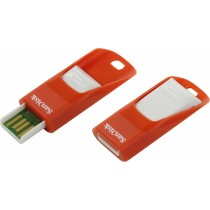 Memoria USB Sandisk Cruzer Edge, 16GB, USB 2.0, Rojo/Gris - Envío Gratis