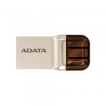 Memoria USB Adata UC370 OTG, 16GB, USB 3.1, Oro - Envío Gratis