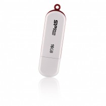 Memoria USB Silicon Power Luxmini 320, 16GB, USB 2.0, Blanco - Envío Gratis