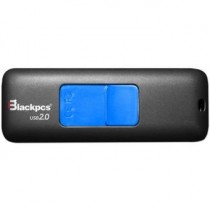 Memoria USB Blackpcs MU2101, 8GB, USB 2.0, Negro/Azul - Envío Gratis