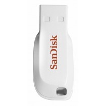 Memoria USB SanDisk Cruzer Blade, 16GB, USB 2.0, Blanco - Envío Gratis