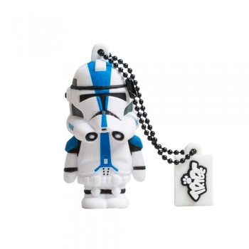 Memoria USB Tribe, 8GB, USB 2.0, Star Wars 501st Clone Trooper - Envío Gratis