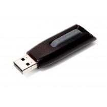 Memoria USB Verbatim Store 'n' Go V3, 16GB, USB 3.0, Negro/Gris - Envío Gratis