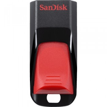 Memoria USB SanDisk Cruzer Edge CZ51, 16GB, USB 2.0, Negro/Rojo - Envío Gratis