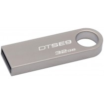 Memoria USB Kingston DataTraveler SE9, 32GB, USB 2.0, Gris - Envío Gratis