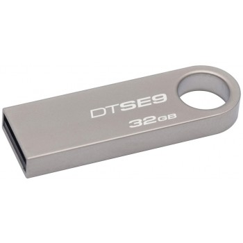 Memoria USB Kingston DataTraveler SE9, 32GB, USB 2.0, Gris - Envío Gratis