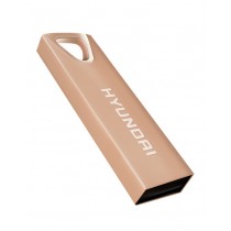 Memoria USB Hyundai Bravo Deluxe, 32GB, USB 2.0, Oro Rosado - Envío Gratis