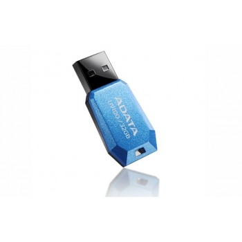 Memoria USB Adata DashDrive UV100, 32GB, USB 2.0, Azul - Envío Gratis