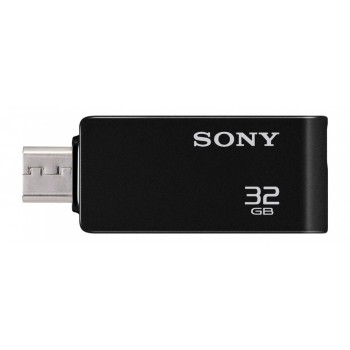 Memoria USB Sony, 32GB, USB 2.0 + micro USB, Negro - Envío Gratis