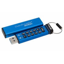 Memoria USB Kingston DataTraveler 2000, 64GB, USB 3.0, Azul - Envío Gratis