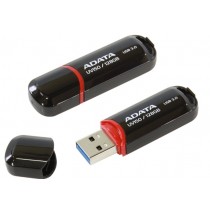 Memoria USB Adata DashDrive UV150, 128GB, USB 3.0, Negro - Envío Gratis