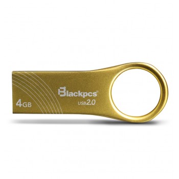 Memoria USB Blackpcs MU2102, 4GB, USB 2.0, Oro - Envío Gratis