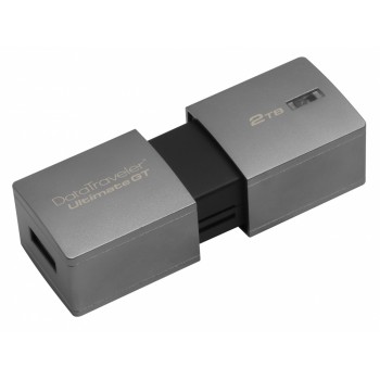 Memoria USB Kingston DataTraveler DTUGT, 2TB, USB 3.0, Plata - Envío Gratis