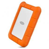 Disco Duro Externo LaCie Rugged USB-C 2.5'', 1TB, USB C 3.0, Naranja/Plata, A Prueba de Agua, Polvo y Golpes - para Mac - Envío 