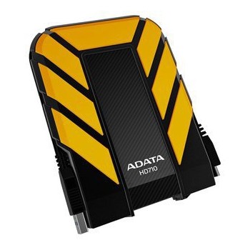 Disco Duro Externo Adata DashDrive Durable HD710 2.5'', 1TB, USB 3.0, 5400RPM, Amarillo, A Prueba de Agua y Golpes - Envío Grati