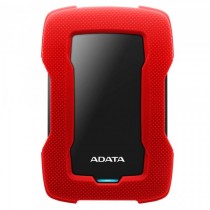 Disco Duro Externo Adata HD330 2.5'', 1TB, USB 3.1, Rojo/Negro, A Prueba de Golpes - para Mac/PC - Envío Gratis