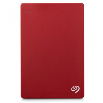 Disco Duro Externo Seagate Backup Plus Slim Portátil 2.5'', 1TB, USB 3.0, Rojo - para Mac/PC - Envío Gratis