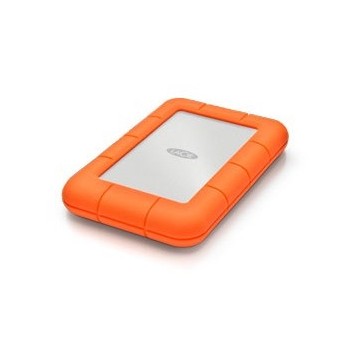 Disco Duro Externo LaCie Rugged Mini, 4TB, USB 3.0, Naranja, A Prueba de Agua y Golpes - para Mac/PC - Envío Gratis