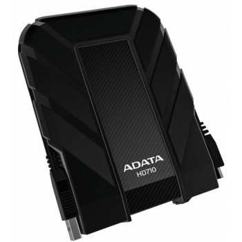 Disco Duro Externo Adata DashDrive Durable HD710 2.5'', 2TB, USB 3.0, Negro, A Prueba de Agua y Golpes - para Mac/PC - Envío Gra