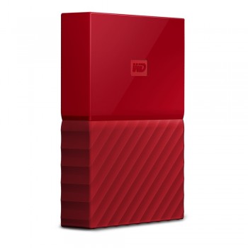 Disco Duro Externo Western Digital My Passport, 3TB, USB 3.0 Type A, Rojo - Envío Gratis