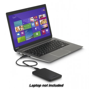 Disco Duro Externo Toshiba Canvio Basics Portátil, 1TB, USB 3.0, 5400RPM, Negro - Envío Gratis