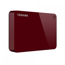 Disco Duro Externo Toshiba Canvio Advance, 2.5'', 2TB, USB 3.0, Rojo - Envío Gratis