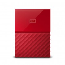 Disco Duro Externo Western Digital My Passport 2.5'', 1TB, USB 3.0, Rojo - Envío Gratis