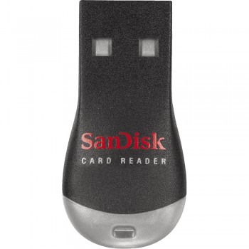 Sandisk Lector de Memoria SDDR-121-G35, MicroSD, USB 2.0, Negro - Envío Gratis