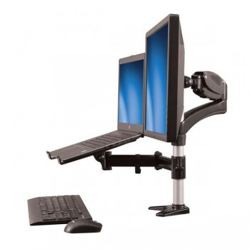 StarTech.com Soporte para Monitor 15''-27'' y Base para Laptop con Ajuste de Altura - Envío Gratis