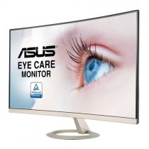 Monitor Curvo ASUS VZ27VQ LCD 27'', Full HD, Widescreen, HDMI, Bocinas Integradas (2 x 4W), Negro/Oro - Envío Gratis