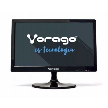 Monitor Vorago LED-W15-200 15.6'', Widescreen, Negro, sin Soporte VESA - Envío Gratis