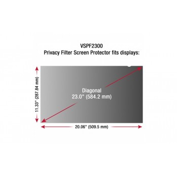 Viewsonic Filtro de Privacidad para Monitor 23" - Envío Gratis