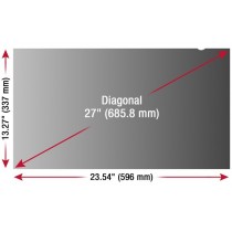 ViewSonic Filtro de Privacidad para Monitor 27'', Widescreen - Envío Gratis