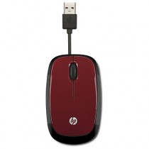 Mouse HP Óptico X1250, Alámbrico, USB, Rojo - Envío Gratis
