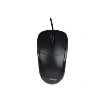 Mouse Easy Line Óptico EL-994121, Alámbrico, USB, 1200DPI, Negro - Envío Gratis