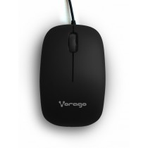 Mouse Vorago Óptico MO-206, Alámbrico, USB, 2400DPI, Negro - Envío Gratis