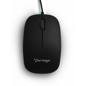 Mouse Vorago Óptico MO-206, Alámbrico, USB, 2400DPI, Negro - Envío Gratis