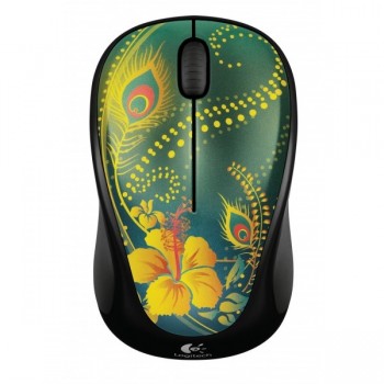 Mouse Logitech Óptico M317, Inalámbrico, USB, 1000DPI, Verde/Amarillo - Envío Gratis