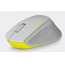 Mouse Logitech Óptico M280, Inalámbrico, 1000DPI, USB, Gris/Amarillo - Envío Gratis